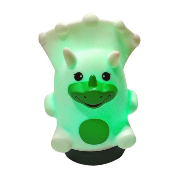 NEW dino green Firefly Sparkle kids Colorful Night Light Camping Lantern - Picture 1 of 5